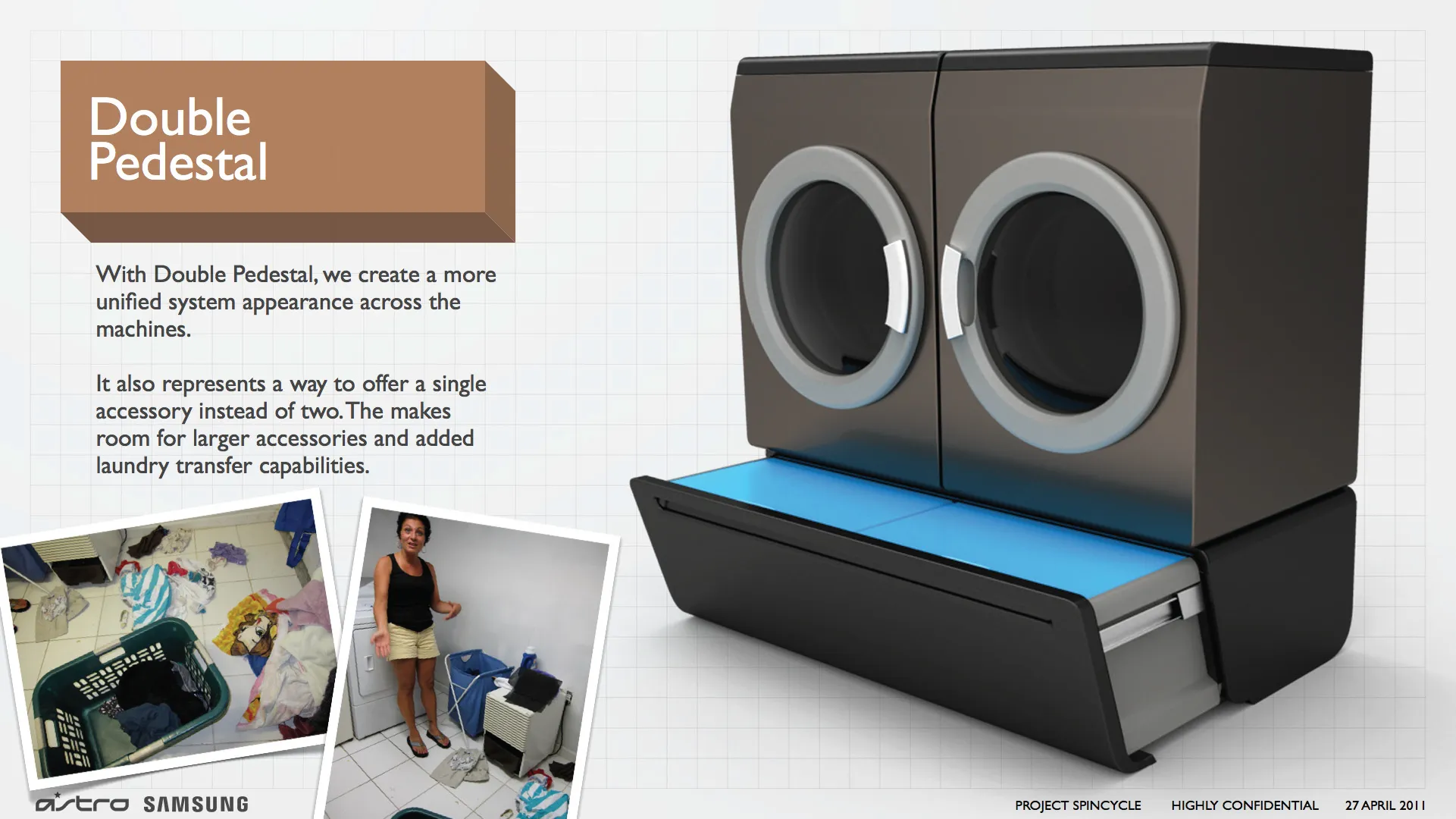 Double Pedestal board
